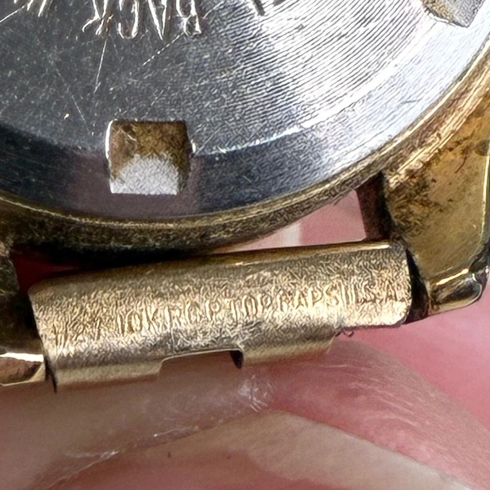 Vintage Seiko Automatic Watch 2205-0259 10K RGP Hi-Beat 17 Jewels Gold Tone